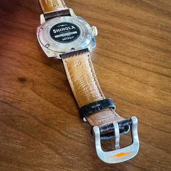 Shinola "Brakeman" luxury 40mm watch - Picture 5 of 12